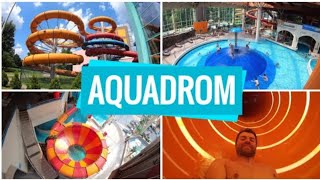 Aquapark Aquadrom Ruda Śląska  Zjeżdżalnie Wodne  Water Slides [upl. by Flanagan875]