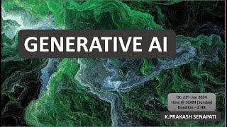 Generative AI  Data Science  Prakash Senapathi  Naresh IT [upl. by Eiddam]