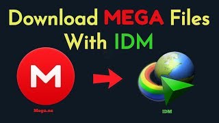 How To Download MEGA Files With IDM Working 2024 [upl. by Inigo]