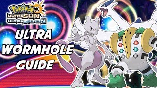 How to Catch Legendary Pokemon in Ultra Sun and Ultra Moon Ultra Wormhole Guide [upl. by Cloots]