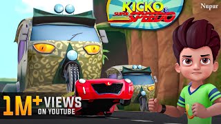 Super Speedo Vs Super Auto  Kicko And Super Speedo  हिंदी कार्टून  ActionPacked Cartoon For Kids [upl. by Calesta]