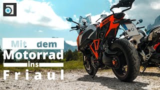 Die schönsten Motorrad Pässe im Friaul [upl. by Eilyab897]