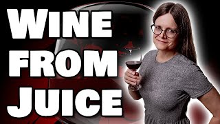 How to Make Easy Homemade Wine from Store Bought Juice [upl. by Naeerb]