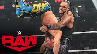 The New Day and DIY vs The Judgment Day — EightMan Tag Team Match Raw highlights April 1 2024 [upl. by Woodring]