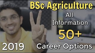 BSc Agriculture  Complete Information  50 Career Options [upl. by Jarrid]