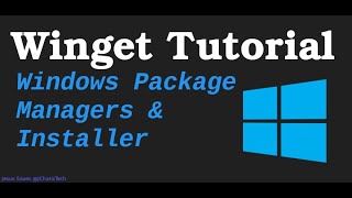 Winget  Windows Package Manager [upl. by Ardnu26]