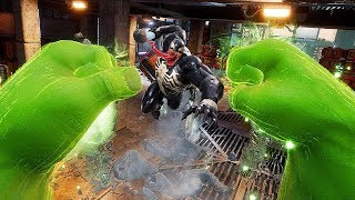 HULK VS VENOM SIMULATOR IN VIRTUAL REALITY  Marvel Powers United VR Gameplay [upl. by Aiam]