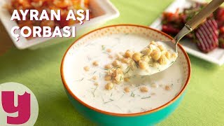 Ayran Aşı Çorbası Tarifi  Çorba Tarifleri  Yemekcom [upl. by Ettenot]