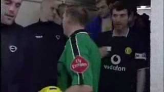 Arsenal vs Man Utd Tunnel Incident [upl. by Eceer]