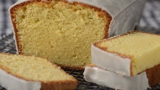 Lemon Frosted Pound Cake Recipe Demonstration  Joyofbakingcom [upl. by Yerffe574]