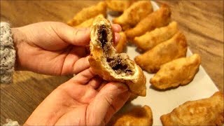 How to make samosa Original recipe for sambusaSambousek lahme [upl. by Bedad453]