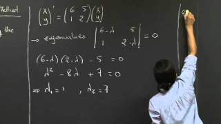 Linear Systems Matrix Methods  MIT 1803SC Differential Equations Fall 2011 [upl. by Nitin443]