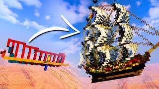 Construire un Bateau dans Minecraft Comme un Pro [upl. by Zetneuq650]