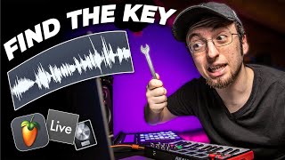 How to find the KEY of ANY sample in 2 minutes fl studio ableton logic [upl. by Sky]