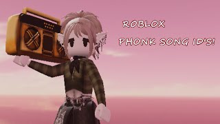 Roblox Phonk IDS 2024 [upl. by Teak]