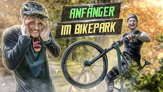 Als Mountainbike ANFÄNGER direkt in BIKEPARK mit MTB HARDTAIL  Canyon Stoic [upl. by Frerichs]