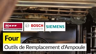 Comment Remplacer une Lampe dans un Four Bosch Neff ou Siemens [upl. by Kaleb]