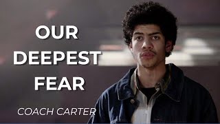 Coach Carter Our Deepest Fear  Inspirational Scene [upl. by Gershon]