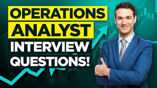 OPERATIONS ANALYST Interview Questions amp Answers [upl. by Delfeena]