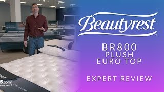 Beautyrest BR800 Plush Euro Top Mattress Expert Review [upl. by Jacynth699]