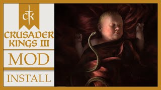 How To Install A Crusader Kings 3 Mod Manually [upl. by Nossila]