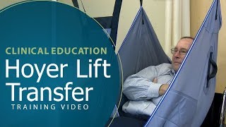 Clinical Education  Hoyer Lift Transfer Training video [upl. by Roze986]