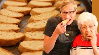 How to make biscotti Katies Italian grandma shares recipe [upl. by Asehr]