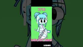 rating gacha green screenscredits in descbericherrii [upl. by Bell]