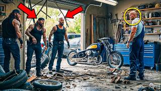 Bikers Destroy Mechanic’s Garage Unaware He’s A Retired SWAT Officer [upl. by Mehalick]