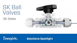 SK Ball Valves SK Series  Solutions Spotlight  Swagelok 2020 [upl. by Ellezaj120]