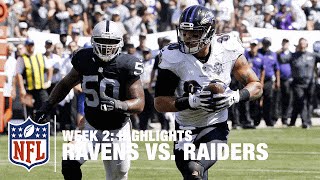 Ravens vs Raiders  Week 2 Highlights  NFL [upl. by Jung]