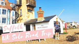 UK Solo Road Trip Places to see in Suffolk [upl. by Ynaitirb]