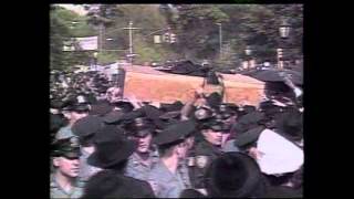 1994 Thousands Mourn The Lubavitcher Rebbe [upl. by Halueb]