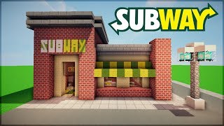 Minecraft COMO CONSTRUIR UM SUBWAY [upl. by Llewkcor]