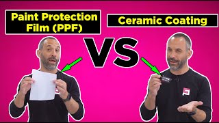 Paint Protection Film PPF VS Ceramic Coating Whats The Difference [upl. by Wie456]