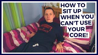 Bed Mobility for PARAPLEGICS and QUADRIPLEGICS  How to SIT UP and MOVE AROUND without CORE [upl. by Lucas]