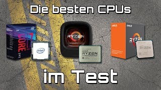 Welche CPU KAUFEN Die 21 besten Prozessoren im Test Winter 2017  GamingPC [upl. by Granny]