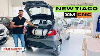 New Tata Tiago XM CNG Walkaround  Carquest [upl. by Perkins222]