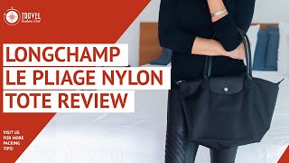 Longchamp Le Pliage Tote Review [upl. by Nuawtna]