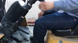 How to operate forklift [upl. by Eecart]