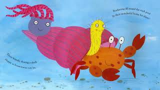 Animated Storytime  Sharing a Shell by Julia Donaldson and Lydia Monks  Picture Book Animation [upl. by Annerol]