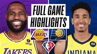 LAKERS at PACERS  FULL GAME HIGHLIGHTS  November 24 2021 [upl. by Sergei]