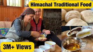 Himachal Traditional Food  Siddu Recipe  Shahi Pakwan  Healthy Food  Delicious Food [upl. by Mandel]