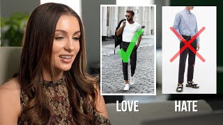 Mens Outfits That Women LOVE amp HATE  Girls React [upl. by Assenov771]