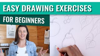 Easy Drawing Exercises for Beginners [upl. by Alber]