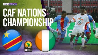 DR Congo vs Ivory Coast  AFRICAN NATIONS CHAMPIONSHIP 2022 HIGHLIGHTS  1182023  beIN SPORTS USA [upl. by Oikim]