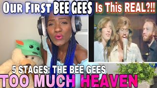 BEE GEES TOO MUCH HEAVEN SINGER REACTS What a Treat [upl. by Mor]