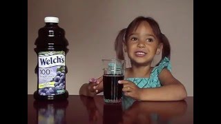 Welchs Grape Juice Commercial [upl. by Ecirual269]