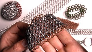 How to make chainmail  European 41 [upl. by Neeven676]