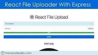 React File Uploader With Express Using React Hooks [upl. by Snashall]